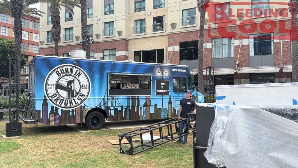 San Diego During Comic-Con Set-Up: Rings Of Power, Silo, Avengers, Etc