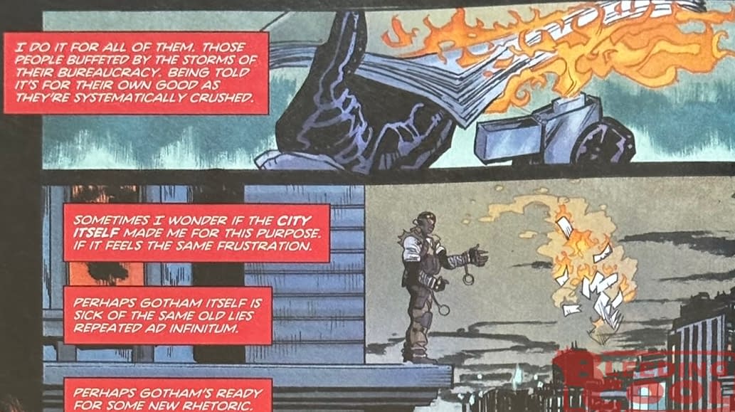 Rhetoric, The New Batman Villain, Created By Sharif Robbins-Brinson