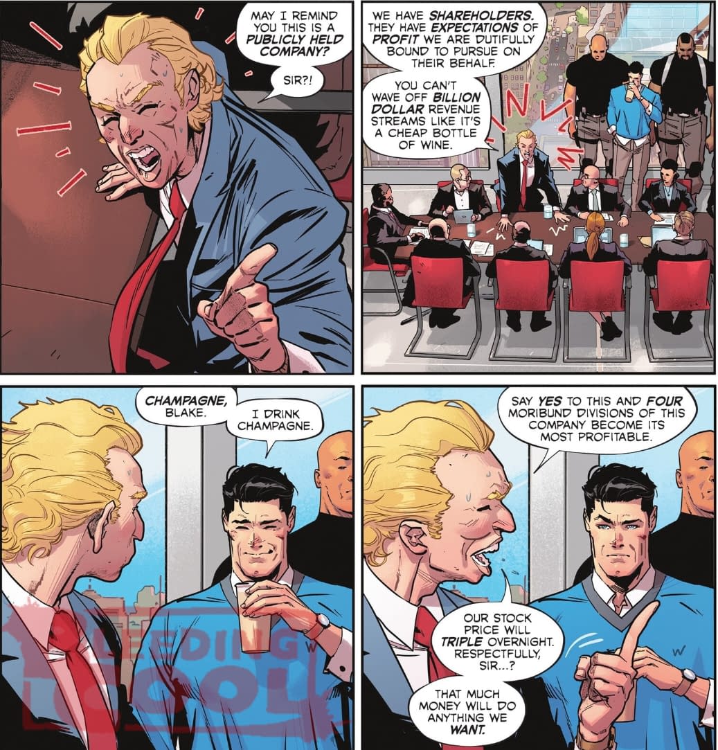 Batman Vs Capitalism in Today's Batman #10 (Spoilers)
