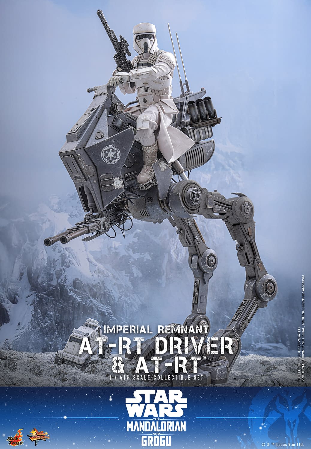 New Star Wars 1/6 Scale AT-RT Figure Bundle Revealed by Hot Toys