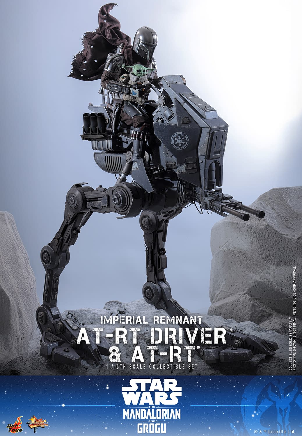 New Star Wars 1/6 Scale AT-RT Figure Bundle Revealed by Hot Toys
