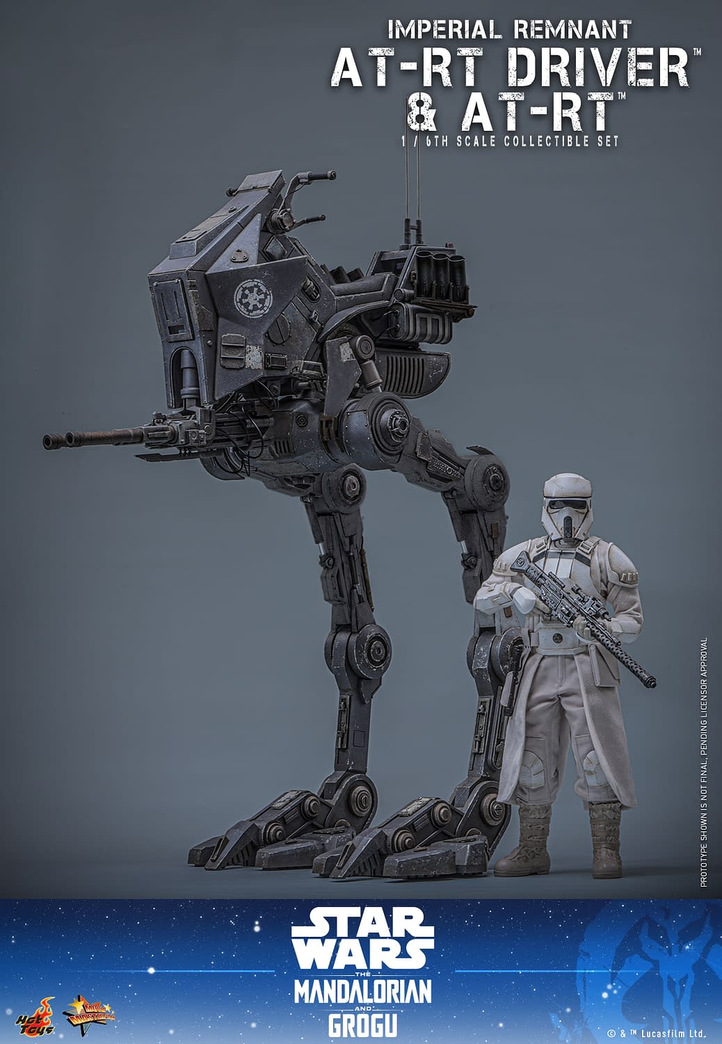 New Star Wars 1/6 Scale AT-RT Figure Bundle Revealed by Hot Toys