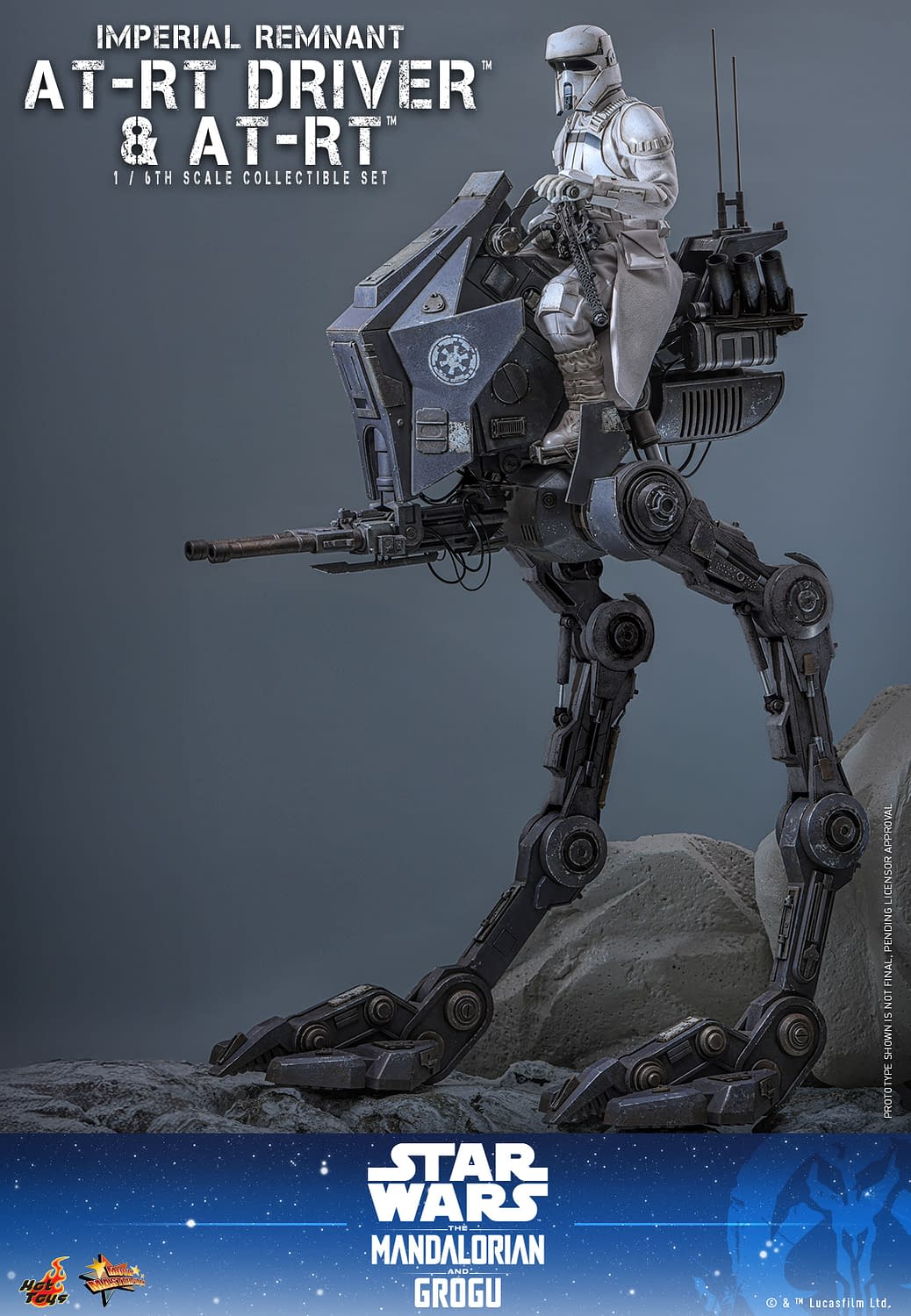 New Star Wars 1/6 Scale AT-RT Figure Bundle Revealed by Hot Toys