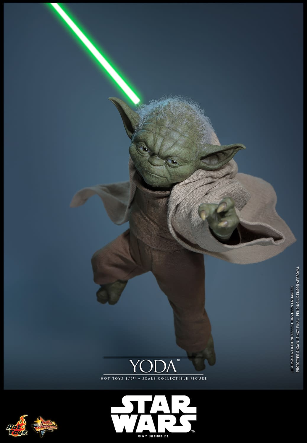 Hot Toys Reveals New Yoda Star Wars: Revenge for the Sith 1/6 Figure
