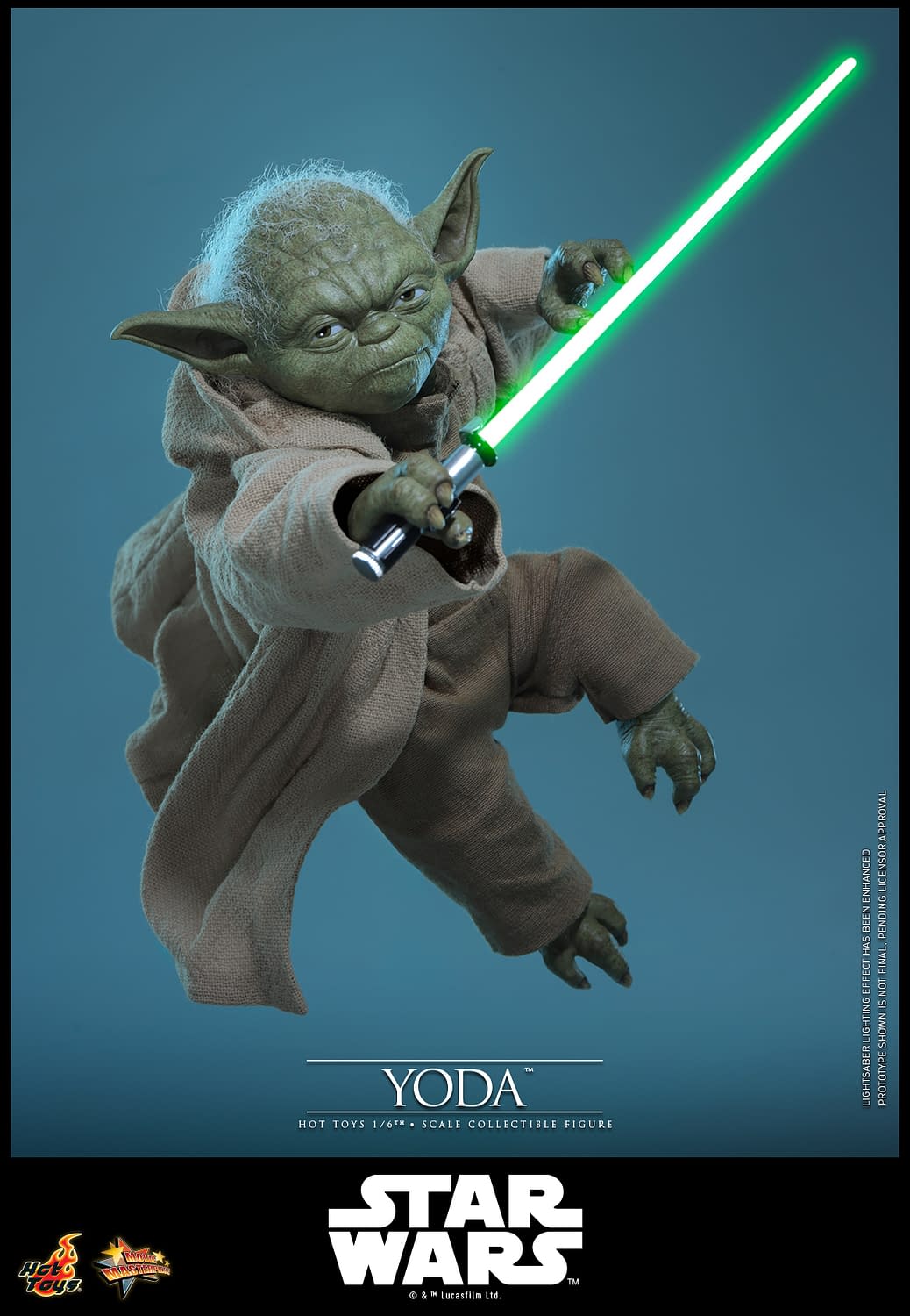 Hot Toys Reveals New Yoda Star Wars: Revenge for the Sith 1/6 Figure