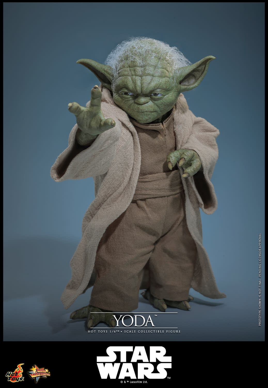 Hot Toys Reveals New Yoda Star Wars: Revenge for the Sith 1/6 Figure