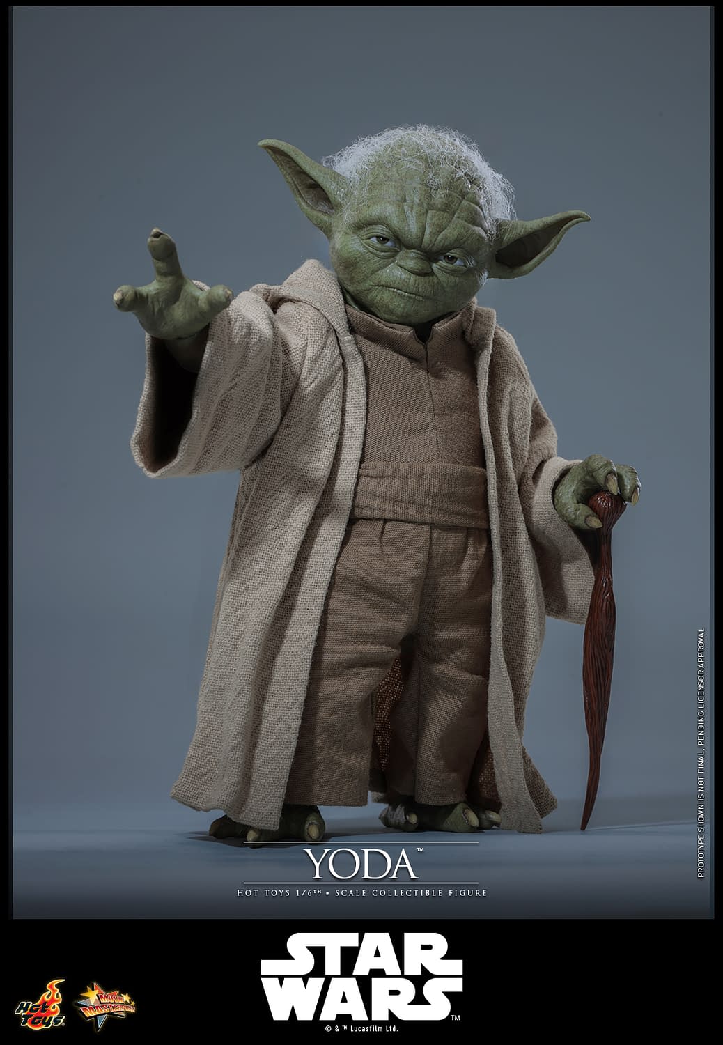 Hot Toys Reveals New Yoda Star Wars: Revenge for the Sith 1/6 Figure