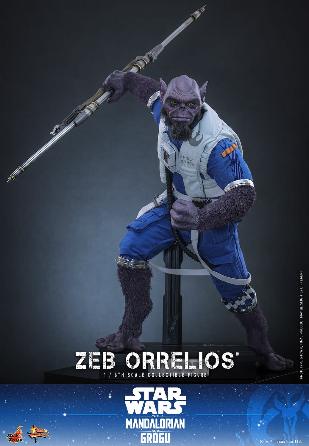 The Mandalorian & Grogu 1/6 Scale Zeb Figure Debuts from Hot Toys