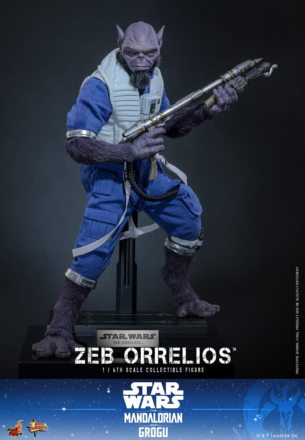 The Mandalorian & Grogu 1/6 Scale Zeb Figure Debuts from Hot Toys