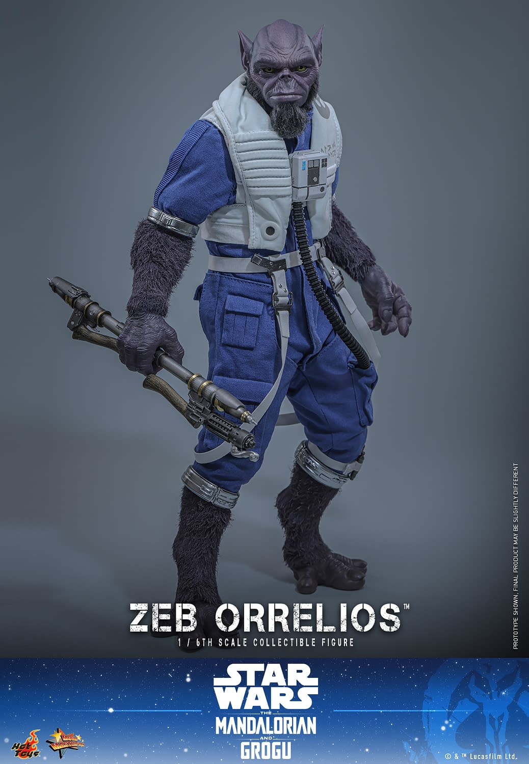 The Mandalorian & Grogu 1/6 Scale Zeb Figure Debuts from Hot Toys