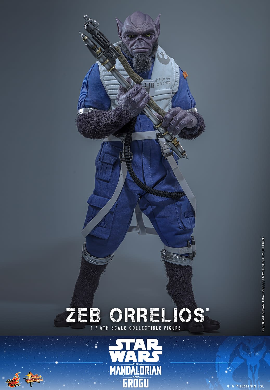 The Mandalorian & Grogu 1/6 Scale Zeb Figure Debuts from Hot Toys