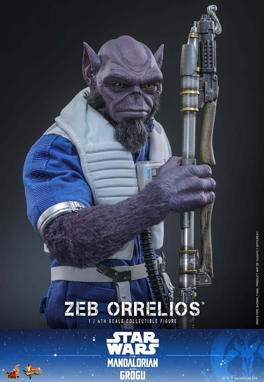 The Mandalorian & Grogu 1/6 Scale Zeb Figure Debuts from Hot Toys