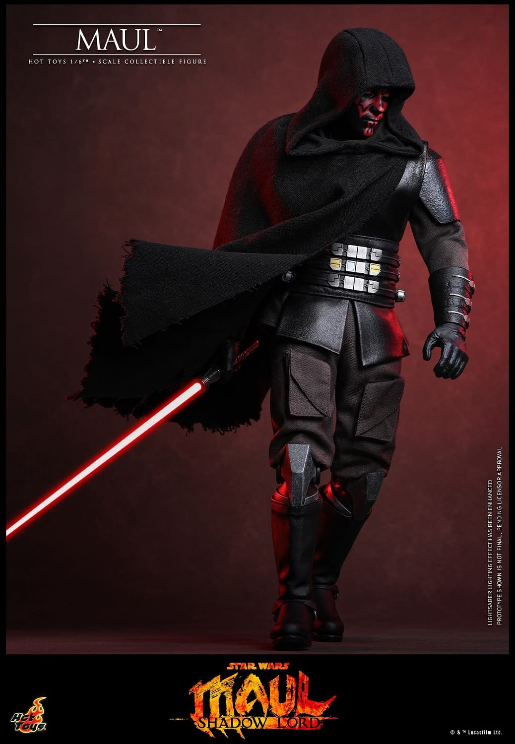 New Star Wars: Maul - Shadow Lord 1/6 Hot Toys Figure Arrives