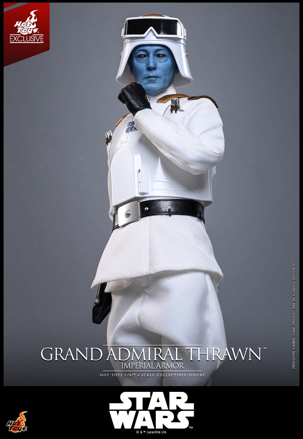 Hot Toys 1/6 Star Wars Grand Admiral Thrawn (Imperial Armor) Revealed