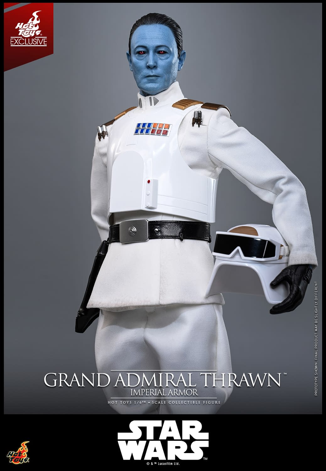 Hot Toys 1/6 Star Wars Grand Admiral Thrawn (Imperial Armor) Revealed