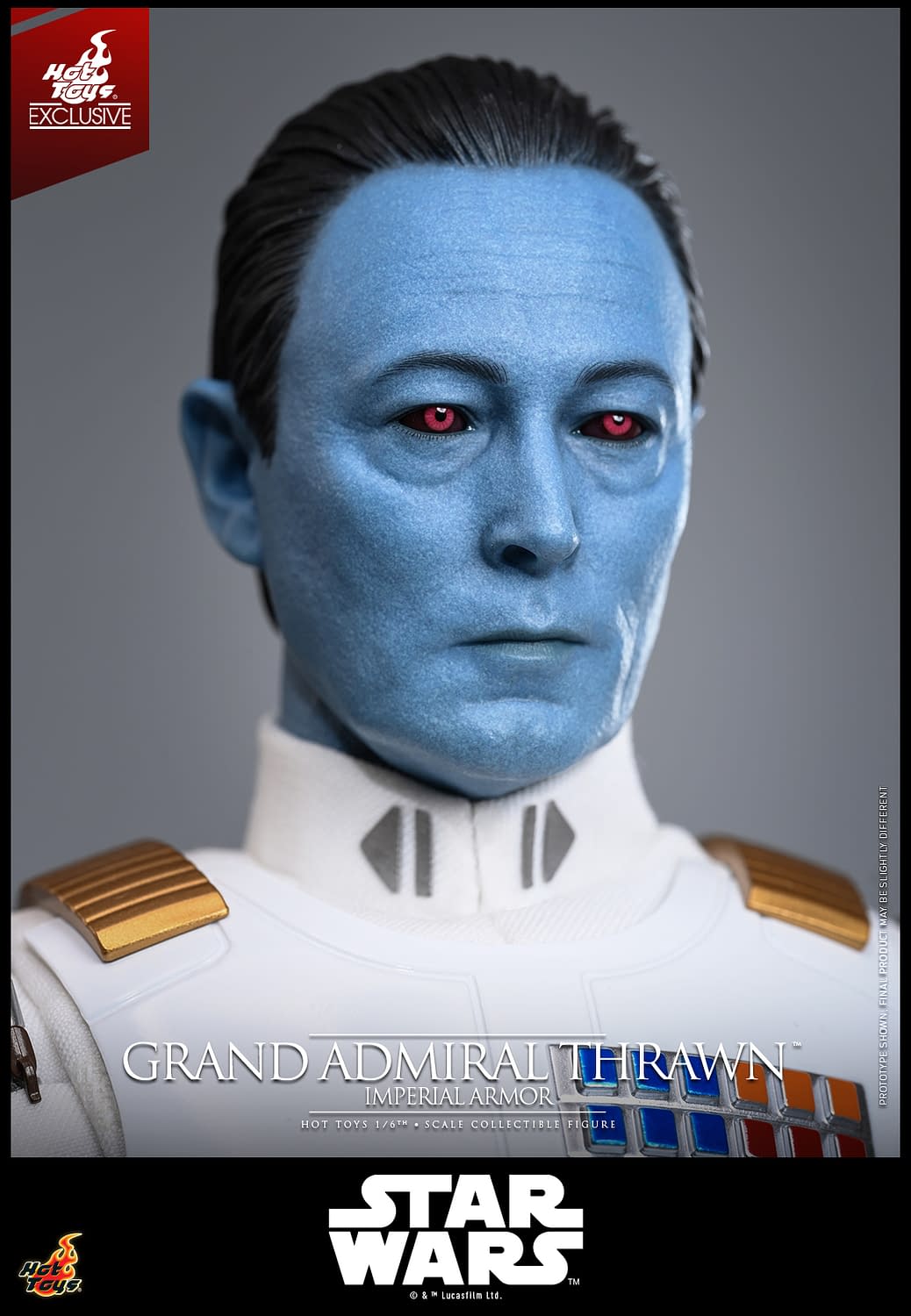 Hot Toys 1/6 Star Wars Grand Admiral Thrawn (Imperial Armor) Revealed