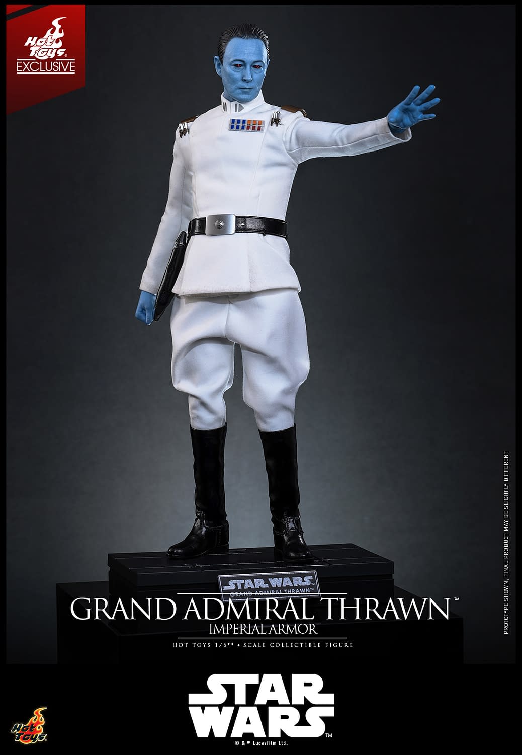 Hot Toys 1/6 Star Wars Grand Admiral Thrawn (Imperial Armor) Revealed