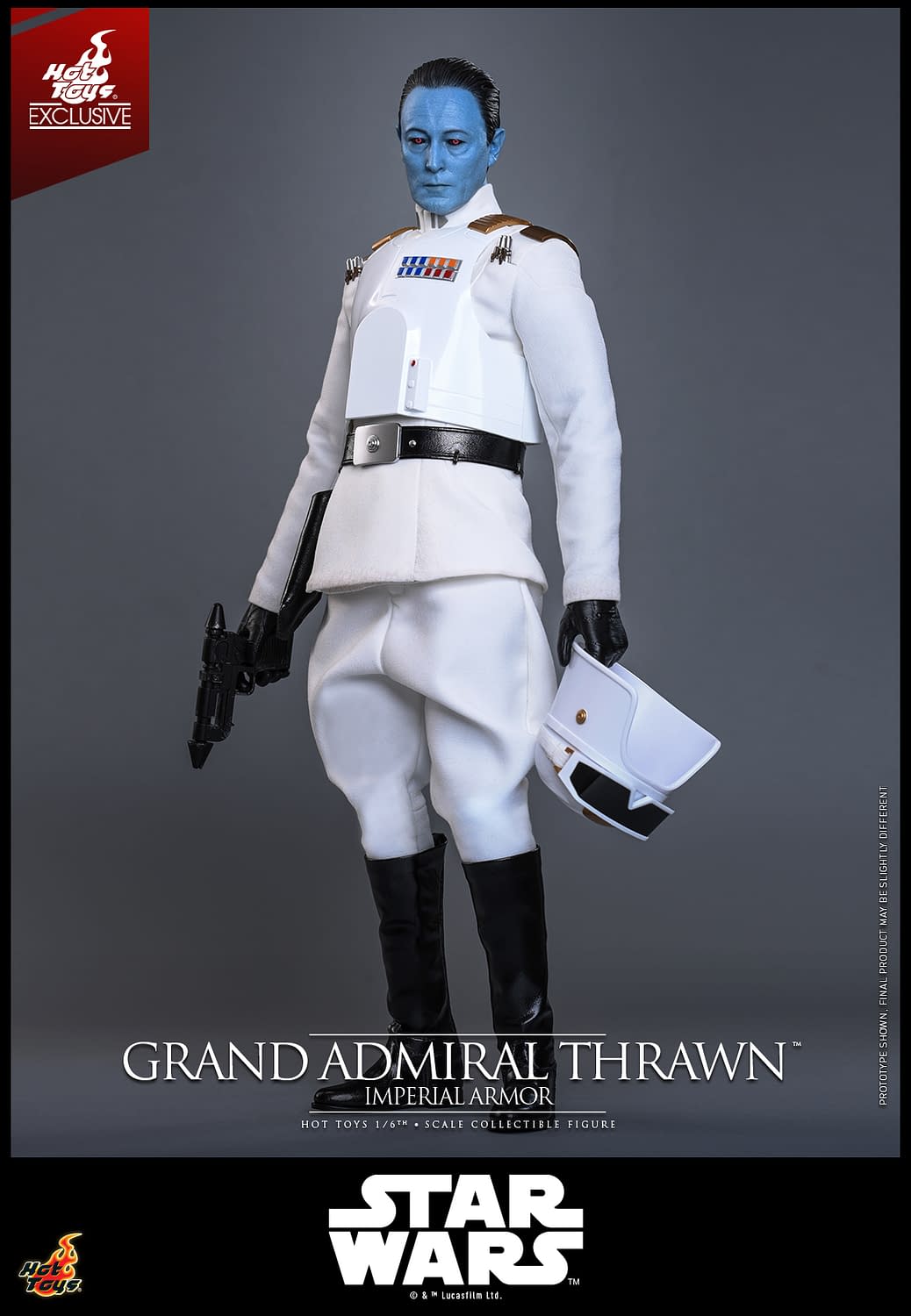 Hot Toys 1/6 Star Wars Grand Admiral Thrawn (Imperial Armor) Revealed