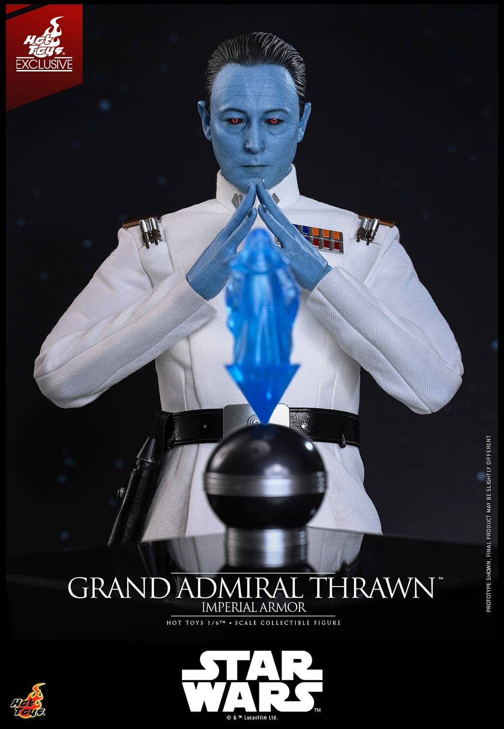 Hot Toys 1/6 Star Wars Grand Admiral Thrawn (Imperial Armor) Revealed
