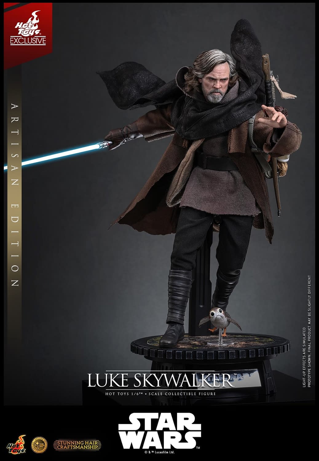 Hot Toys Exclusive Star Wars: The Last Jedi Luke Skywalker Revealed