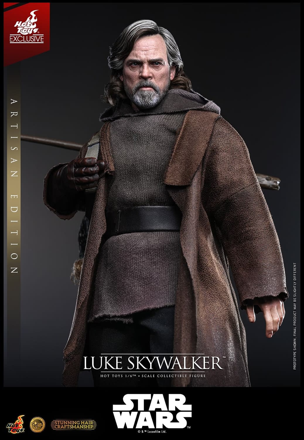 Hot Toys Exclusive Star Wars: The Last Jedi Luke Skywalker Revealed