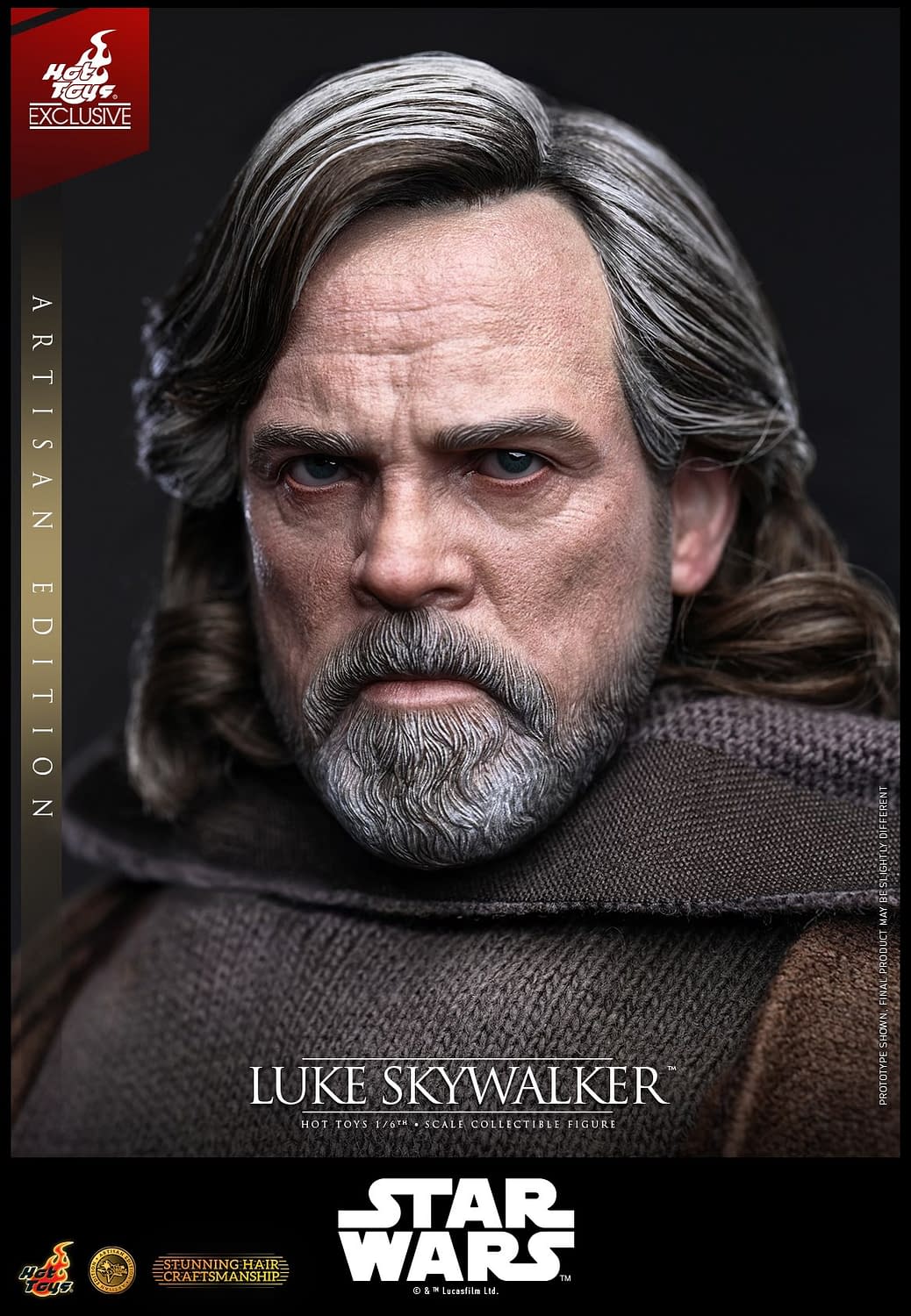 Hot Toys Exclusive Star Wars: The Last Jedi Luke Skywalker Revealed