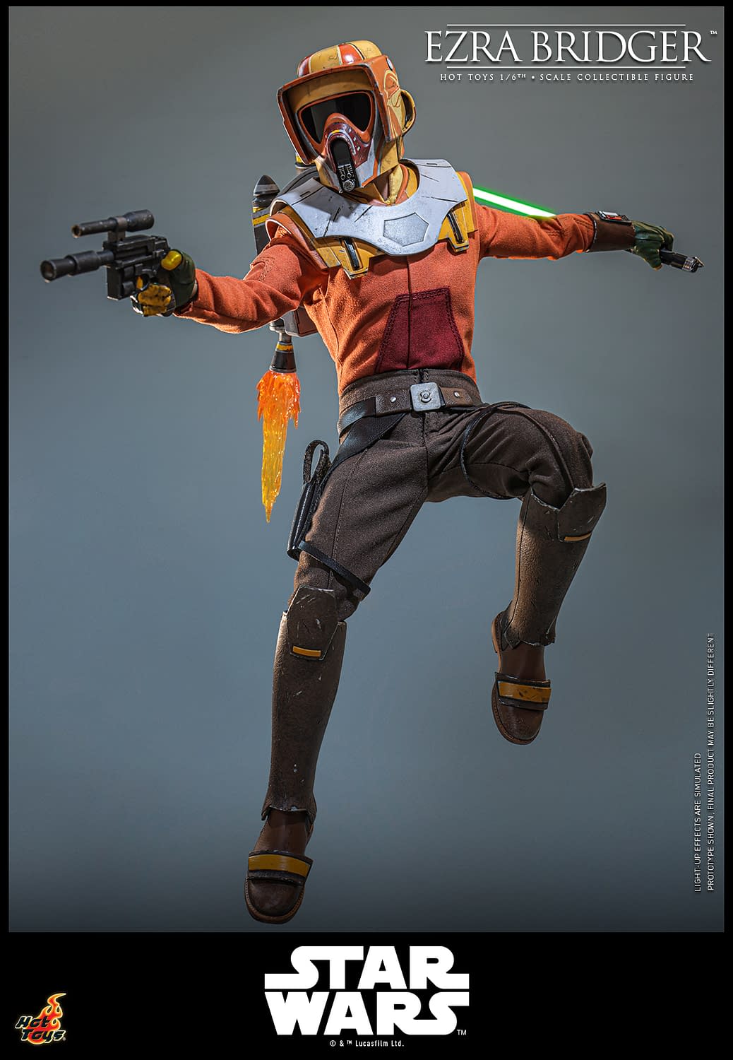 Hot Toys Unveils New 1/6 Scale Star Wars: Rebels Ezra Bridger Figure