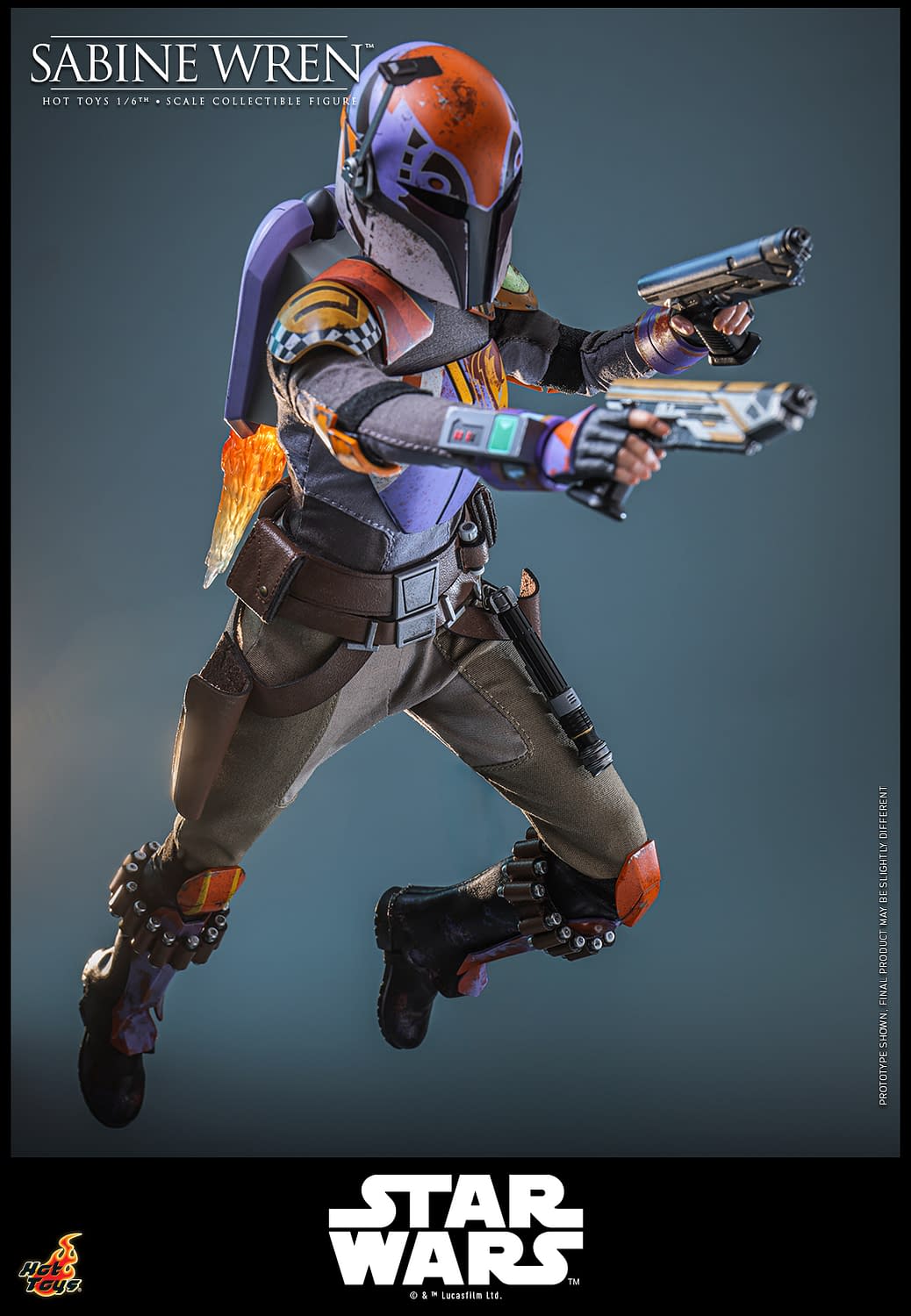 Star Wars: Rebels Sabine Wren 1/6 Figure Revealed by Hot Toys