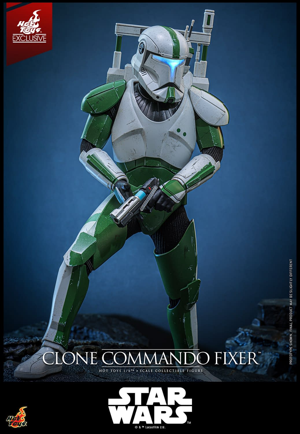 Hot Toys Announces Exclusive 1/6 Star Wars Clone Commando Fixer