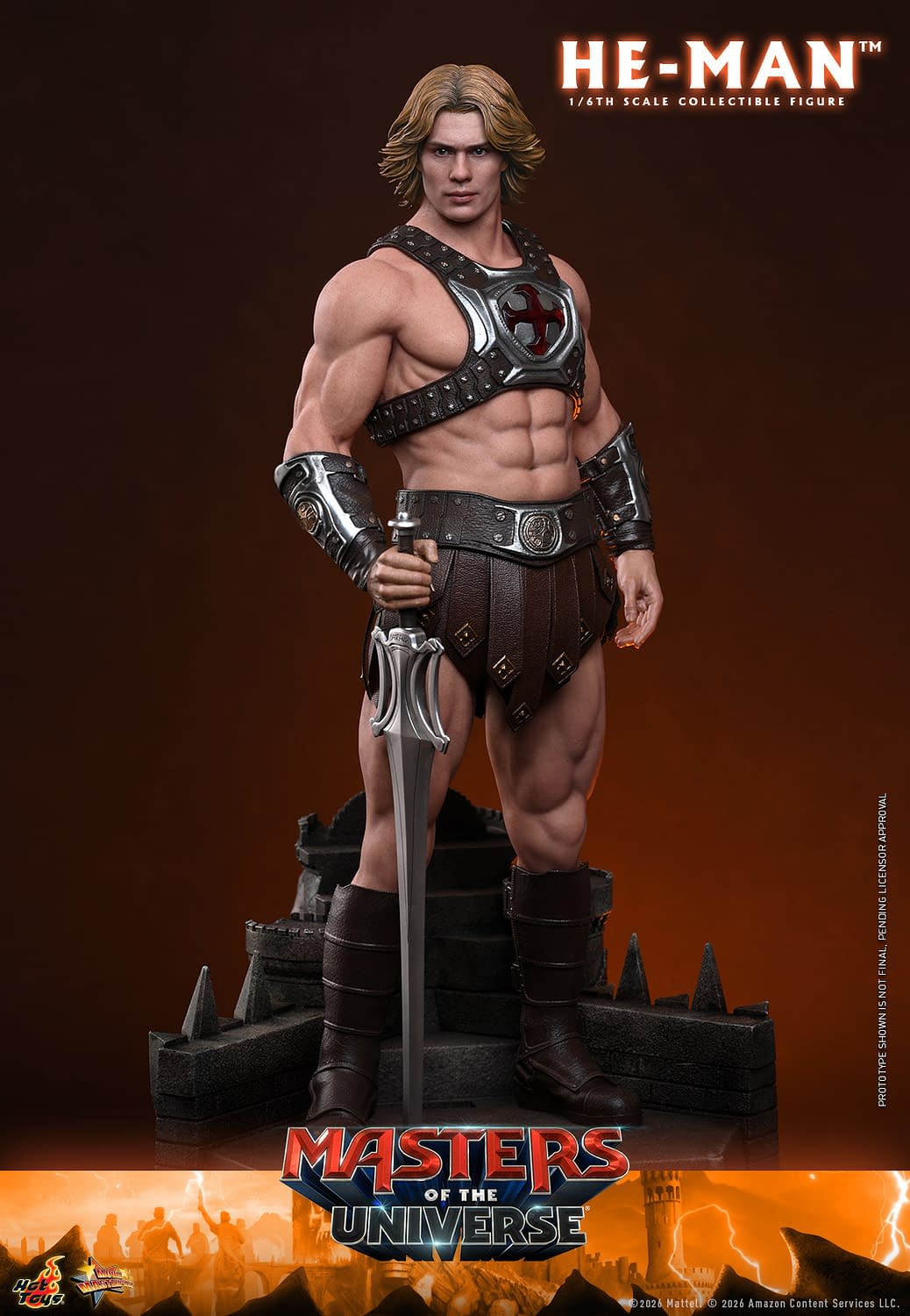 New 1/6 Scale Masters of the Universe He-Man Arrives at Hot Toys