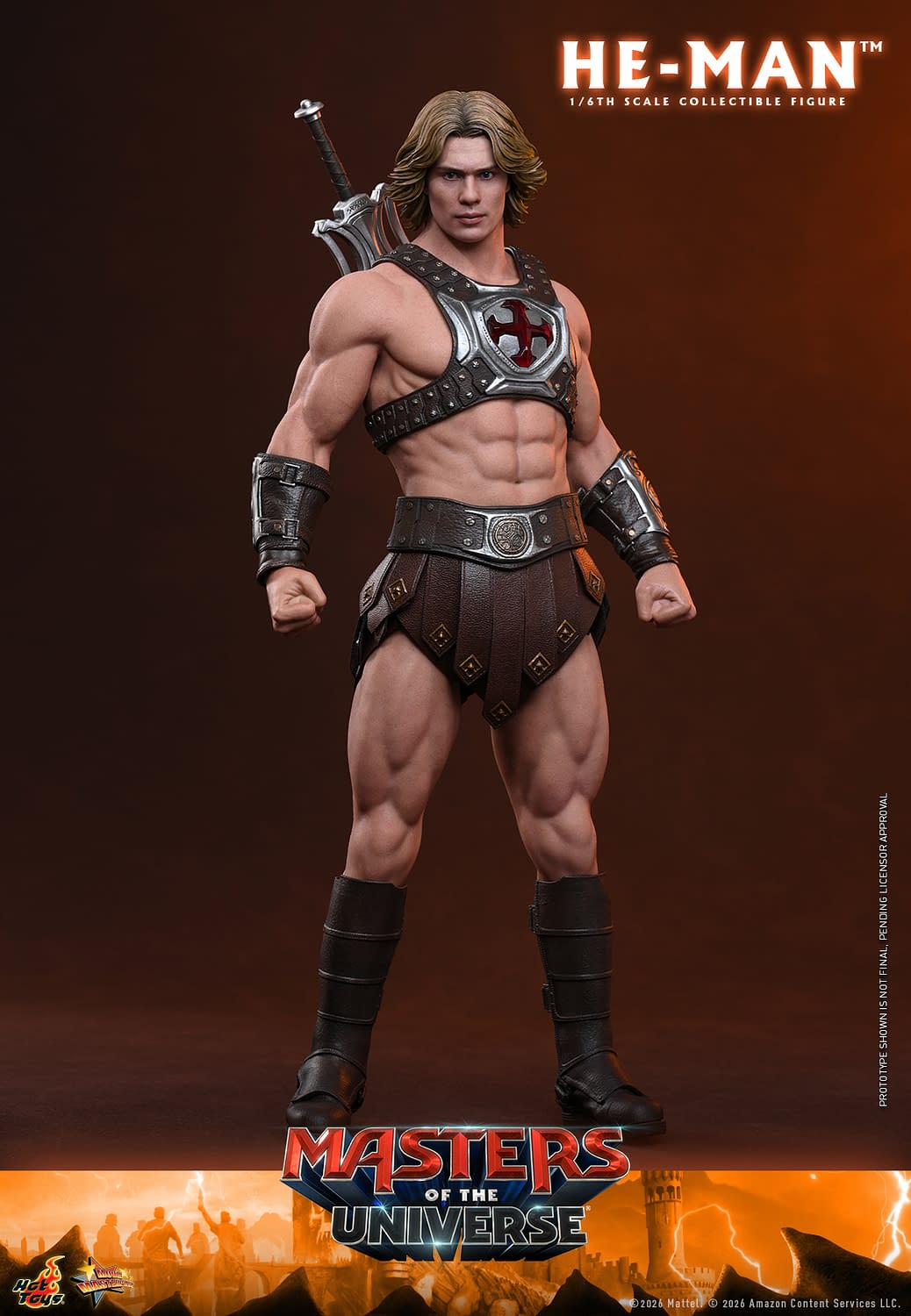 New 1/6 Scale Masters of the Universe He-Man Arrives at Hot Toys