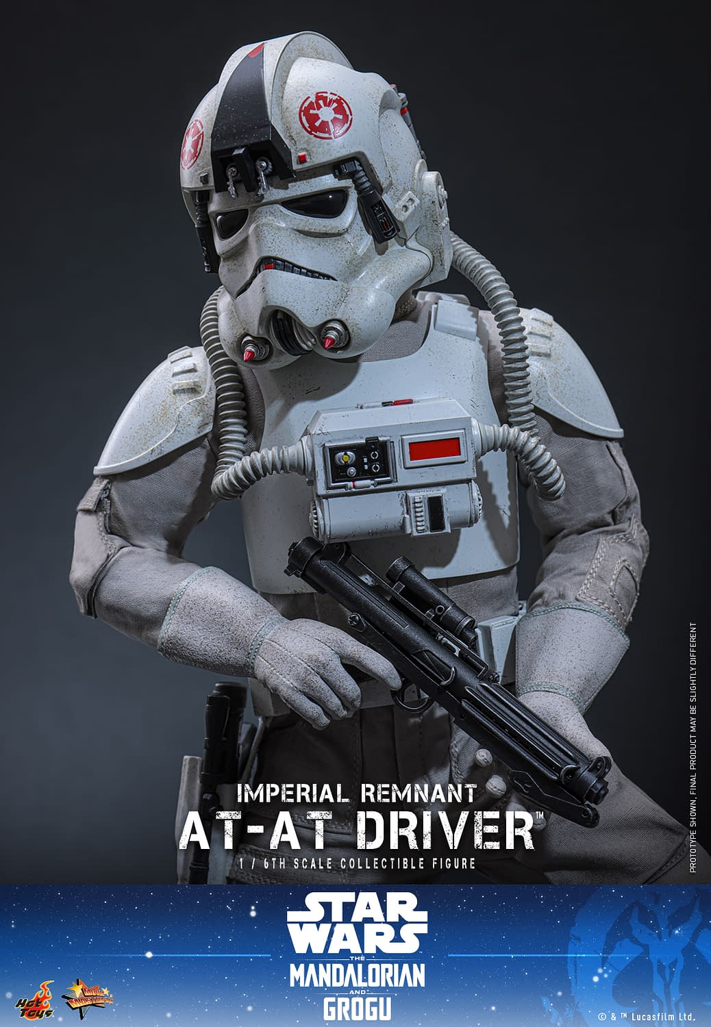 Hot Toys Unveils New 1/6 Imperial Remnant AT-AT Driver Figure