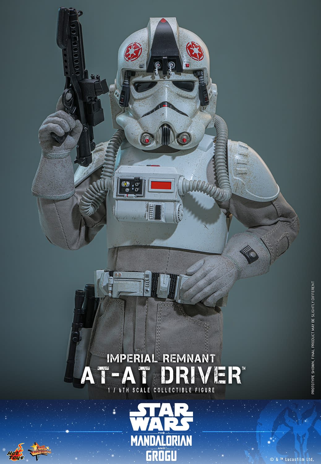 Hot Toys Unveils New 1/6 Imperial Remnant AT-AT Driver Figure