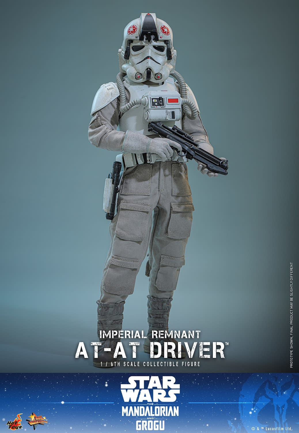 Hot Toys Unveils New 1/6 Imperial Remnant AT-AT Driver Figure