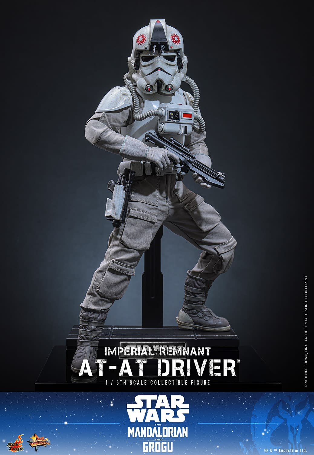Hot Toys Unveils New 1/6 Imperial Remnant AT-AT Driver Figure