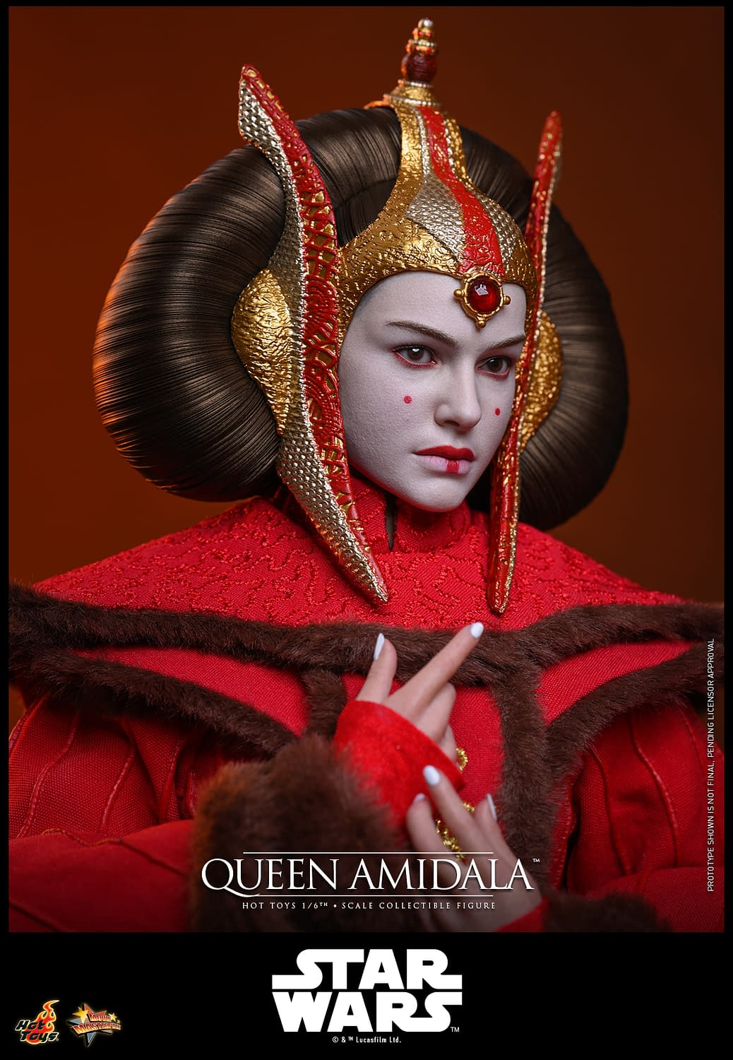 Star Wars: The Phantom Menace 1/6 Scale Queen Amidala Announced