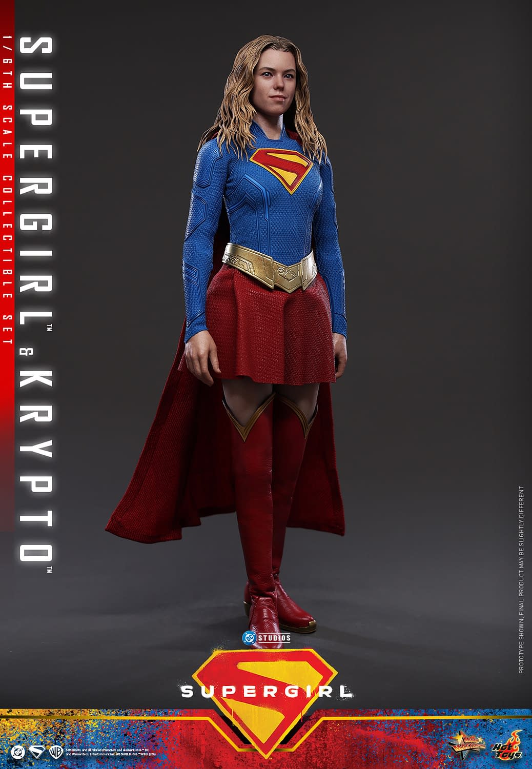 New DC Universe Supergirl & Krypto 1/6 Set Debuts from Hot Toys