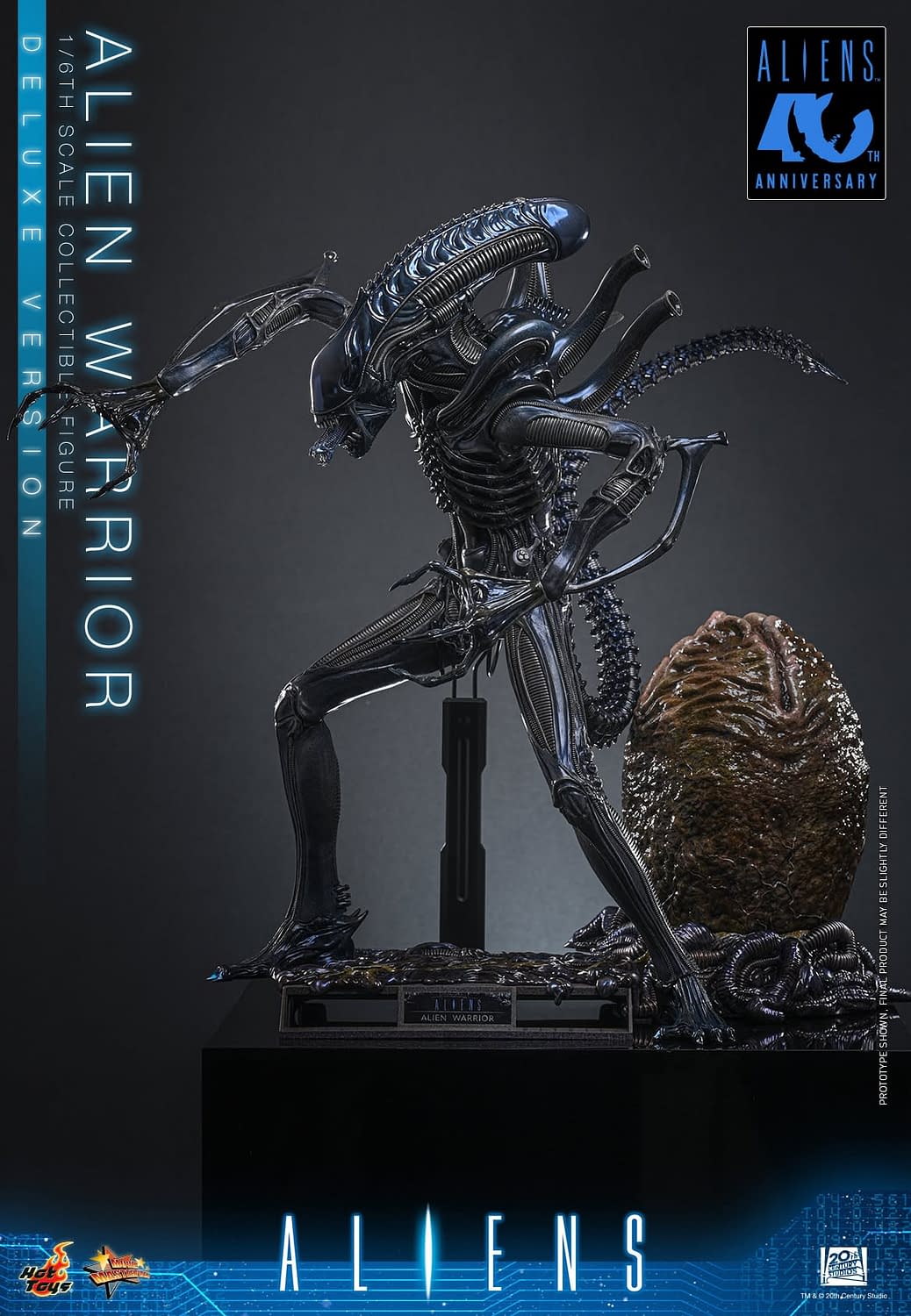 Awaken the Hive with Hot Toys New 1/6 Scale Aliens Xenomorph Figure