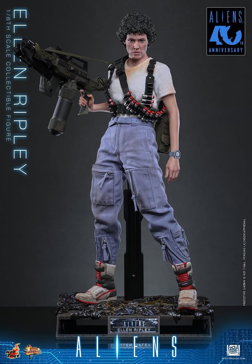 Ellen Ripley Returns with New 1/6 Scale Aliens Figure from Hot Toys