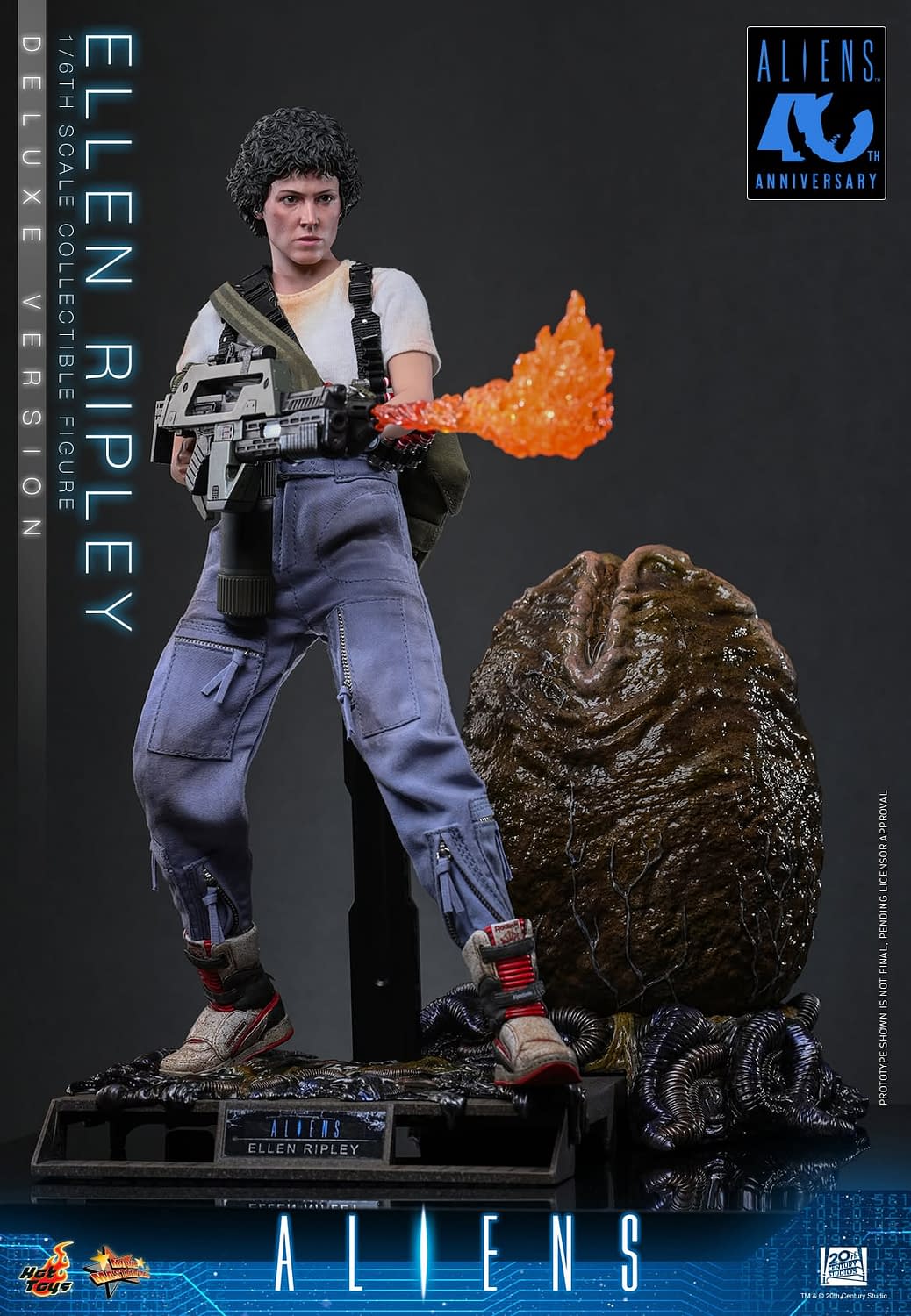 Ellen Ripley Returns with New 1/6 Scale Aliens Figure from Hot Toys
