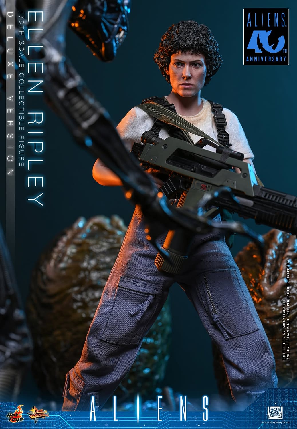 Ellen Ripley Returns with New 1/6 Scale Aliens Figure from Hot Toys