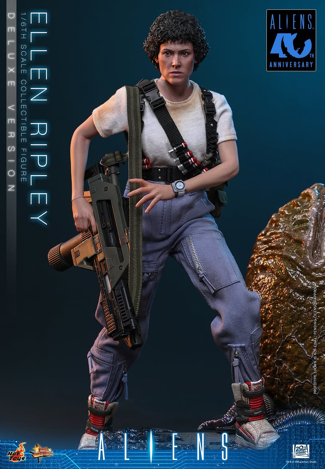 Ellen Ripley Returns with New 1/6 Scale Aliens Figure from Hot Toys
