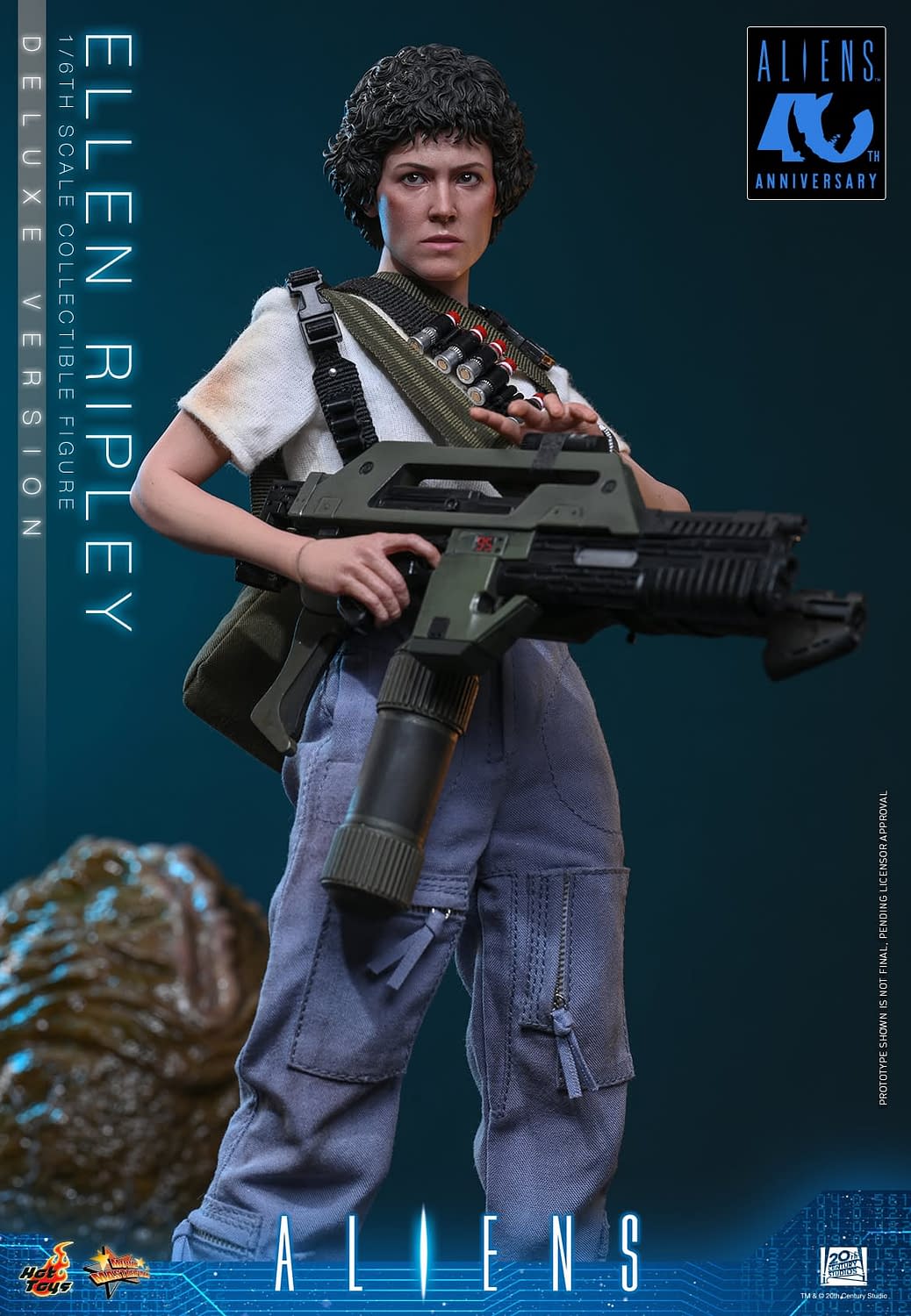 Ellen Ripley Returns with New 1/6 Scale Aliens Figure from Hot Toys