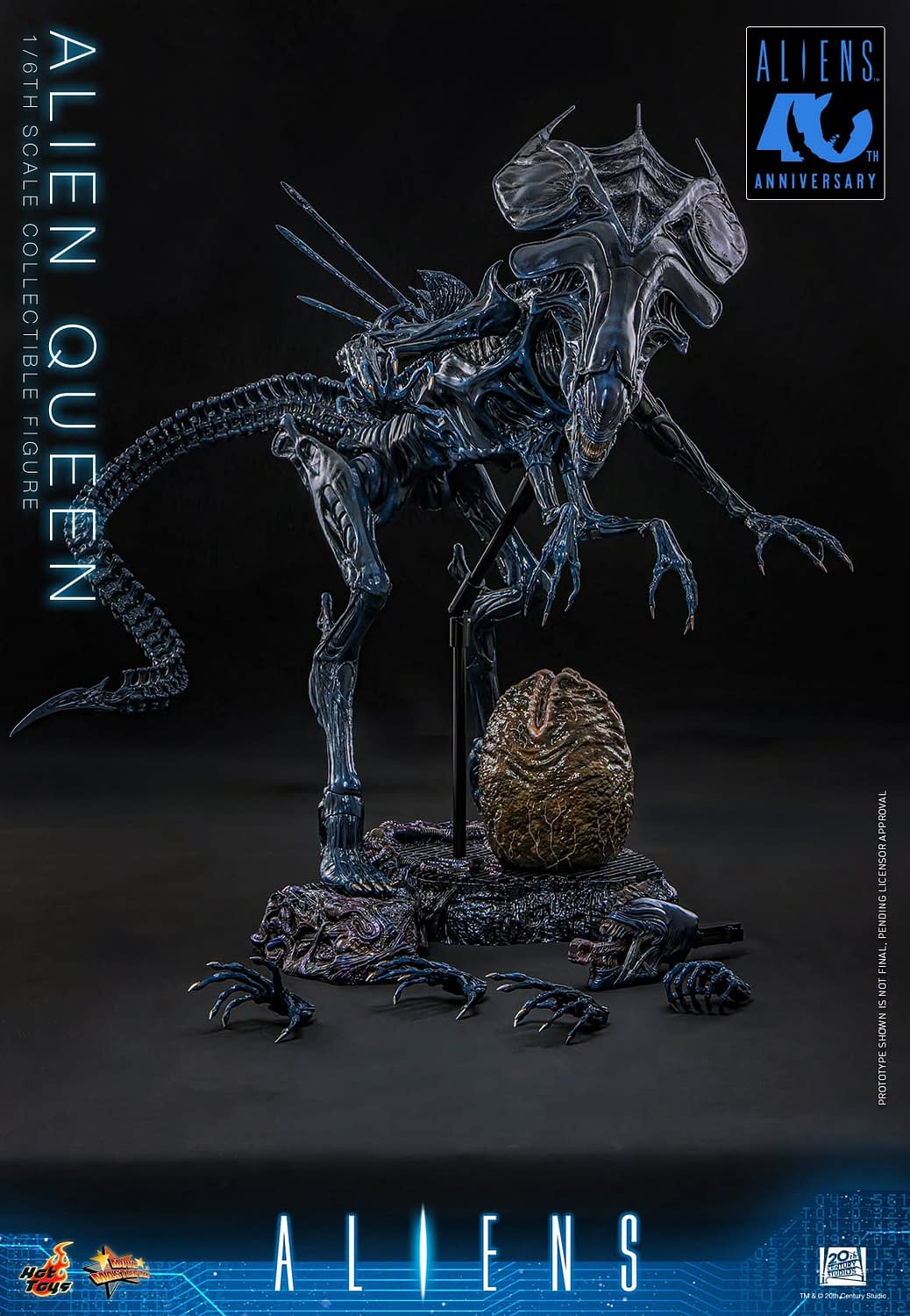 Grow Your Xenomorph Army with Hot Toys New Aliens: Alien Queen Figure
