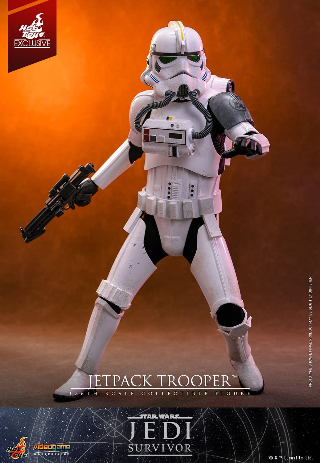Hot Toys Reveals Star Wars Jedi: Survivor 1/6 Scale Jetpack Trooper