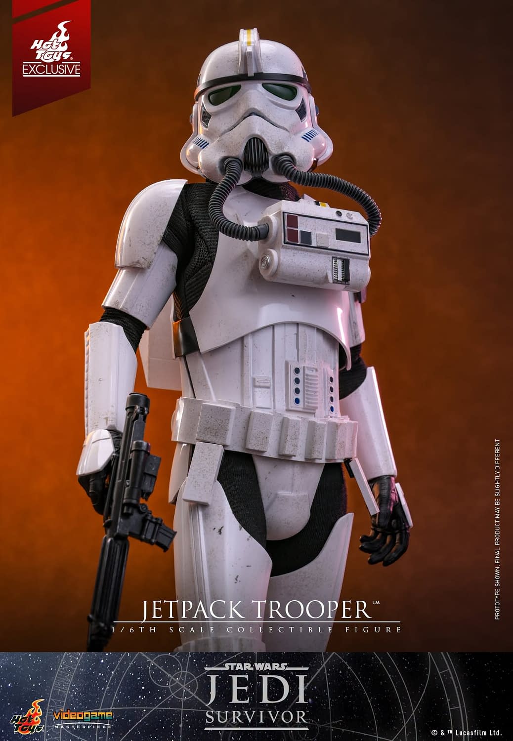 Hot Toys Reveals Star Wars Jedi: Survivor 1/6 Scale Jetpack Trooper
