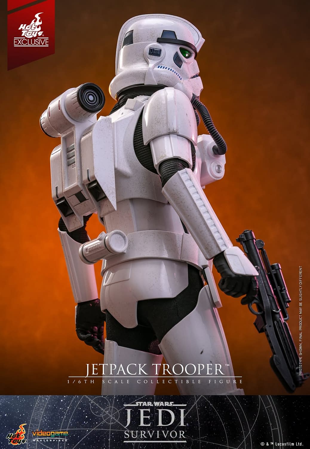 Hot Toys Reveals Star Wars Jedi: Survivor 1/6 Scale Jetpack Trooper