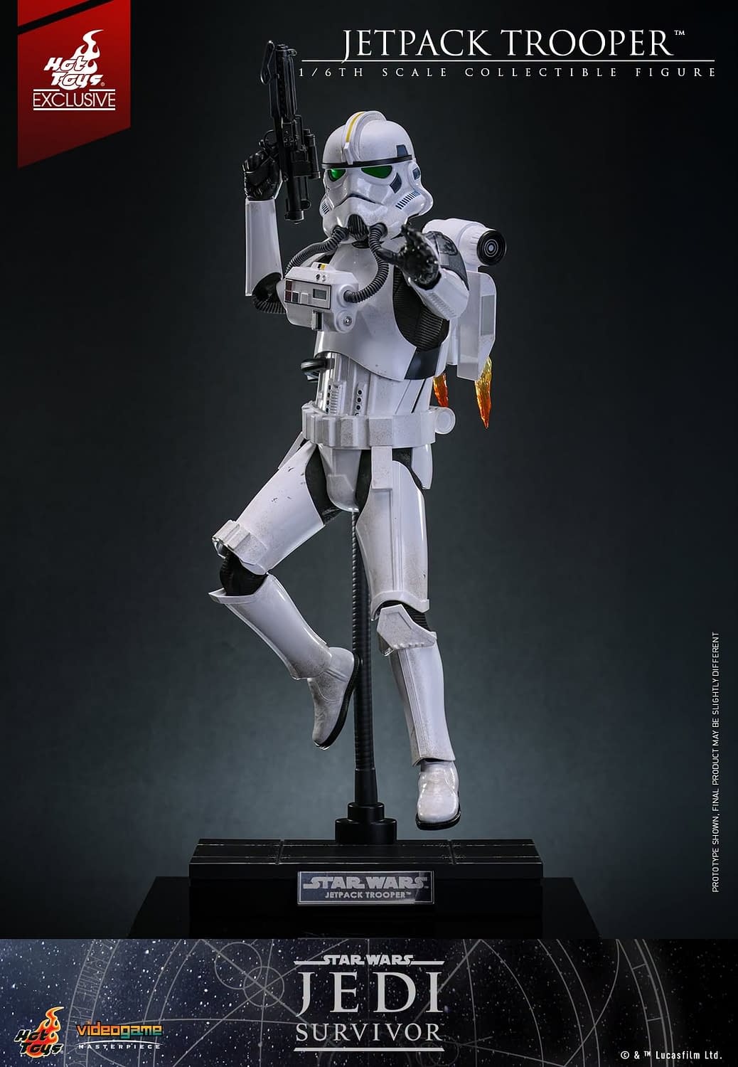 Hot Toys Reveals Star Wars Jedi: Survivor 1/6 Scale Jetpack Trooper