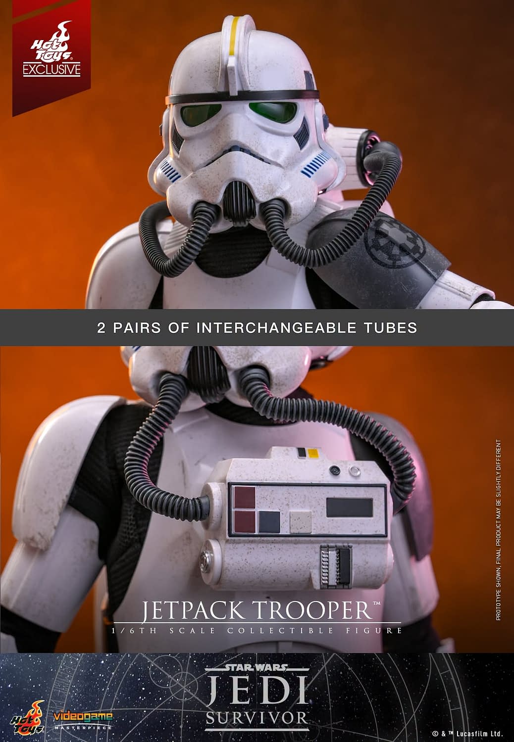 Hot Toys Reveals Star Wars Jedi: Survivor 1/6 Scale Jetpack Trooper