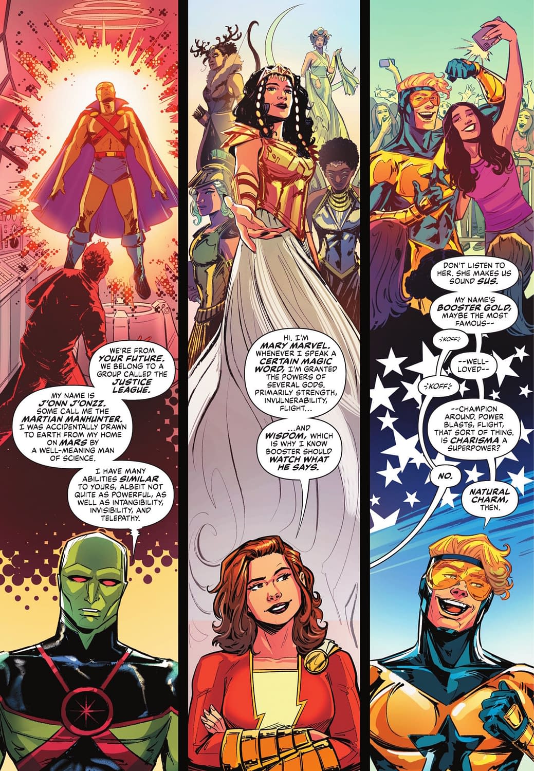 Aquaman, Superboy, Supergirl & Firestorm In The Wake Of KO (Spoilers)